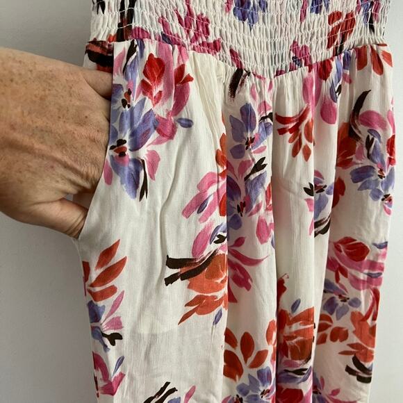 Z Supply Resort Boardwalk Floral Pants Pull on Women Size XS - Picture 7 of 11